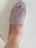 斯凯奇（Skechers）渔夫鞋夏一脚蹬女鞋蕾丝透气懒人运动散步鞋子休闲妈妈鞋平底单鞋 896020-LTGY/浅灰色 38.5 实拍图