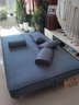 徽月 多功能折叠沙发床两用简易三人位小户型客厅租房家具懒人沙发 深蓝科技布 【乳胶款】升级2米长1.2米宽2扶手2腰枕 实拍图