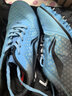 李宁（LI-NING）钉鞋田径短跑鞋 男女全掌抓地八钉学生中考试训练钉子鞋蓝-40码 实拍图