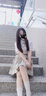 【JK制服官方】正版JK制服套装学院风格裙水手裙全套百褶裙女学生日系不良少女正统校服童女 柠檬海盐+领结+短袖衬衫 M【尺码偏小】 实拍图