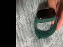 例米 适用小米手环10/9/8/7/6表带新款小米手环系列通用小米7/6/5/4nfc表带智能腕带硅胶纯色腕带男女 墨绿色 小米腕带5/6代/NFC 实拍图