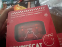 魔鬼猫（ZOMBIES CAT）粒次方不入耳蓝牙耳机无线夹耳式非骨传导挂耳式AI智能运动学习适用于苹果华为OPPO 经典红 实拍图