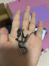 柯芙尼 S925银情侣手链一对男女款手环异地恋 圣诞节礼物送女生女友老婆 有你带字版(一对) 实拍图