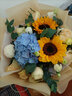 馨仪鲜花速递玫瑰向日葵康乃馨花束生日礼物全国同城配送 33朵粉色康乃馨玫瑰混搭花束 实拍图
