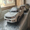 跃纪生霸道PRADO普拉多汽车模型一汽丰田 1:18 2010 越野车合金圣诞模型 白色素版现货 实拍图