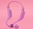 飞利浦（PHILIPS）骨传导蓝牙耳机儿童无线耳机骨传导耳机TAK4607紫色 实拍图