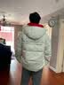 FILA斐乐羽绒服丨保暖防寒服冬季情侣时尚休闲男女连帽外套 实拍图