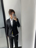 普妮姿黑色小西装套装女新款职业装大学生职场面试正装工作服西服外套秋 黑色西装+白色衬衫+西裤 L 【建议98-107斤】 实拍图