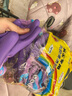 【女士小号】吉手A698劳保手套胶皮防水防滑透气工地劳动干活工作 吉手耐磨保A698S 6双包邮 实拍图