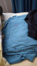 全棉时代【赵丽颖推荐】睡衣男女情侣短裤短袖纱布家居套装 绿底派对（男士） 170  晒单实拍图