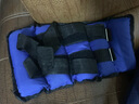 蒙拓嘉 负重跑步沙袋绑腿可绑手沙包2只装 蓝色5kg一对(共2只/每只2.5kg) 实拍图