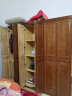 丽巢 衣柜 实木衣柜现代中式小型衣橱木质开门衣柜现代简约储物柜 812 六门 衣柜+转角 实拍图