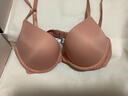 维多利亚的秘密 PINK 圆盘胸内衣1690性感光面无痕舒适聚拢3/4罩杯外扩文胸 4UFK玫瑰粉-1690 11201690 75B （34B） 实拍图