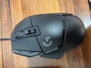 罗技（G）G502 X有线游戏鼠标 g502进阶有线版 全新光学机械混合微动 HERO引擎 电竞鼠标  黑色 实拍图