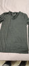 莫代尔男士内衣套装超薄保暖内衣男秋衣秋裤青年修身升温发热棉毛衫秋冬 深灰色 XL (175) 实拍图
