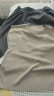 佰蓝娇两件套套装裙子2024春夏季女装新款高档气质针织连衣裙夏天半身裙 驼色+咖啡裙 XXL（建议125-140斤） 晒单实拍图