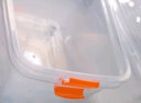 米奇特工 彩色收纳箱 周转箱 塑料储物收纳箱 超大号带轮120L：62*45.5*38.5cm（透明） 晒单实拍图
