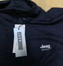 JEEP SPIRIT吉普套装男春秋季夹克卫衣休闲裤的三件套百搭男装 黑色 2XL 实拍图