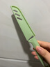 天南兄弟水果刀不锈钢带保护套瓜果削皮器陶瓷小刀削皮刀宿舍随身刀家用 北欧绿不锈钢1把 实拍图
