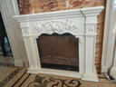 喜之焰1米1.2米美式壁炉实木壁炉装饰柜客厅壁炉架仿真火欧式壁炉家用 象牙白+装饰炉芯 长1200*厚330*高1000mm 实拍图