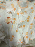 翘脚鸭婴儿衣服夏季新生儿连体衣薄款短袖夏天宝宝空调服满月纯棉刚出生 小橘子2件【夏季款丨短袖短裤】 66cm （建议15斤内） 实拍图