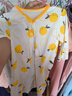 婧麒婴儿连体衣夏装新生男女宝宝夏季衣服纯棉薄款空调服爬服夏天 橘子 80cm 实拍图