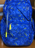 卡拉羊书包初中生男大容量中学生高中生轻便背包女多隔层减负双肩包 5556宝蓝幻型 大号 实拍图