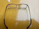精工(SEIKO)眼镜框男款半框钛材远近视眼镜架HT01080 76 55mm亮深灰/银钯色 实拍图