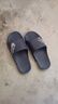 绚初拖鞋男大码外穿潮流夏季家用防滑拖鞋情侣居家浴室厚底凉拖鞋女 升级版动感 藏青 40-41 (适合39-40码穿) 实拍图