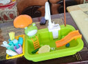 迪漫奇儿童洗碗机玩具电动出水洗碗洗菜池玩水过家家厨房玩具洗碗台小女孩3-6岁男孩宝宝生日礼物青蛙款六一儿童节礼物 实拍图