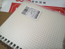 誉品(YUPIN)双线圈本 加厚笔记本本子文具 简约大学生用记事本网格横线日记本作业本 【2本/共240页】A5网格侧翻款 实拍图