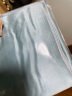 太湖雪纯色真丝枕套 100%桑蚕丝绸 单面真丝枕头套单只装琉璃蓝 48*74cm 实拍图