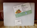 庄子然方形菜板食品级PE塑料抗菌防霉切菜板实心加厚商用家用剁骨砧板 40*30*2cm【单身贵族】4.2斤 实拍图