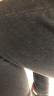 吉普（JEEP）牛仔裤男春夏季韩版弹力修身休闲裤潮流长裤子男裤 黑色 33  实拍图