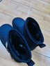 Walker Shop奥卡索雪地靴女士冬季加绒保暖短靴女棉鞋X135581 黑色 36  晒单实拍图