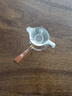 神雕（SHEN DIAO）耐热玻璃公道杯加厚耐高温实木把公杯功夫茶具配件茶漏过滤分茶器 boD-32玻璃公杯+285茶漏 实拍图