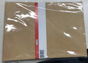 金蝶（kingdee）20个/包空白口水胶信封228x102mm 中式双胶全白信封袋中式发票收据文件袋资料袋邀请函 实拍图