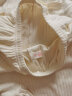 猫人【A级防螨抗菌纯棉】女士睡衣女春夏抽针工艺小香风开衫米白XL 实拍图