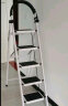 星奇堡 家用梯子工程梯折叠多功能人字梯伸缩室内加厚两用梯子 加厚五步梯-白色 实拍图