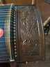 寻音古筝 金丝老楠木深雕九龙古筝 演奏民族乐器 古筝 龙凤呈祥 实拍图