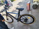 永久公路自行车男女700C弯把破风公路车27级变速成人学生城市运动单车 30速-消光黑 实拍图