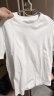 啄木鸟短袖衬衫男美式重磅夏季日系纯棉纯色衬衣翻领口袋休闲白色上衣 白色 XL/140-160斤 晒单实拍图