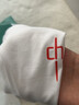 朵迪雅尚纯棉短袖t恤女2022夏季女装新款韩版宽松印花T恤衫休闲百搭打底衫 白色-红中国【胸标】 XL 【建议130-145斤】 实拍图