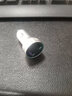 纽曼（Newmine）车载充电器快充点烟器一拖二双USB金属车充电压显示12V24V车通用 100W智能数显版 银色 实拍图