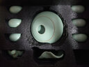 祥业汝窑茶漏 天青色开片汝瓷过滤网 功夫茶具茶滤茶道零配尼龙布网 莲花款 实拍图