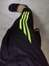 拓营者运动裤男春秋速干裤足球训练裤高弹力宽松轻薄透气健身裤跑步长裤 黑色荧光绿 M薄款 实拍图
