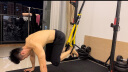 米客 trx悬挂式训练带健身器材家用练胸肌男女力量训练阻力带拉力绳 柠檬黄三件套 实拍图