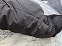 卡尔美（KELME）运动棉服男冬季长款大衣加厚连帽保暖棉衣冬训外套 黑色 4XL 实拍图