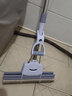 慕夕爱家免手洗胶棉滚轮挤水海绵吸水懒人拖把家用多功能旋转平板拖把头 塞尚28cm一键换头【共2棉头】 实拍图