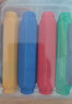 比比牛 磁性粉笔夹 4支盒装 彩色无尘粉笔套 教师儿童专用粉笔延长器 BBN-FBT4 实拍图